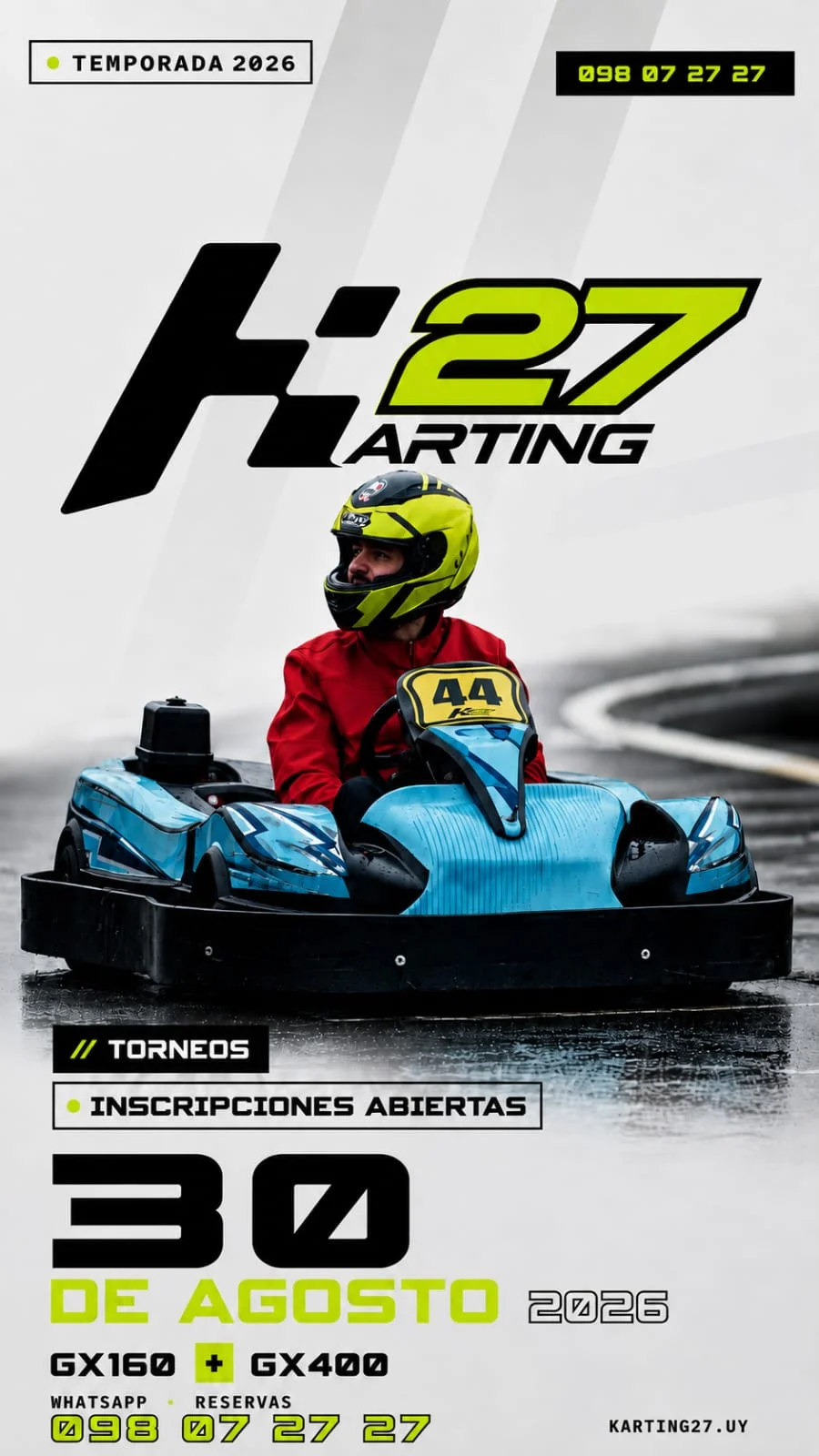 Gran Premio Trailersuy: Torneo GX160 y GX400 el Domingo 30 de Agosto