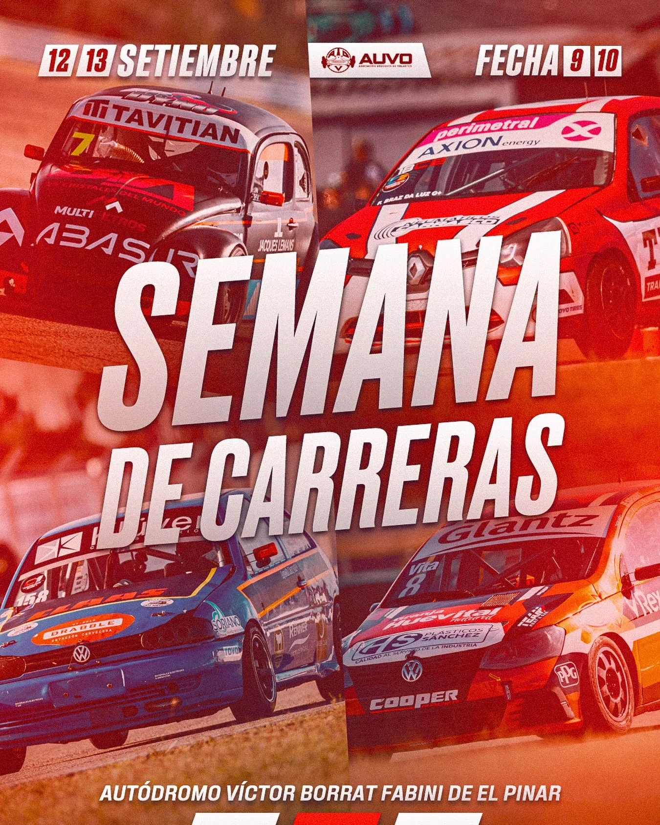 AUVO en El Pinar: fechas 9 y 10 del Nacional de Pista con las Copas Gonchi Rodríguez