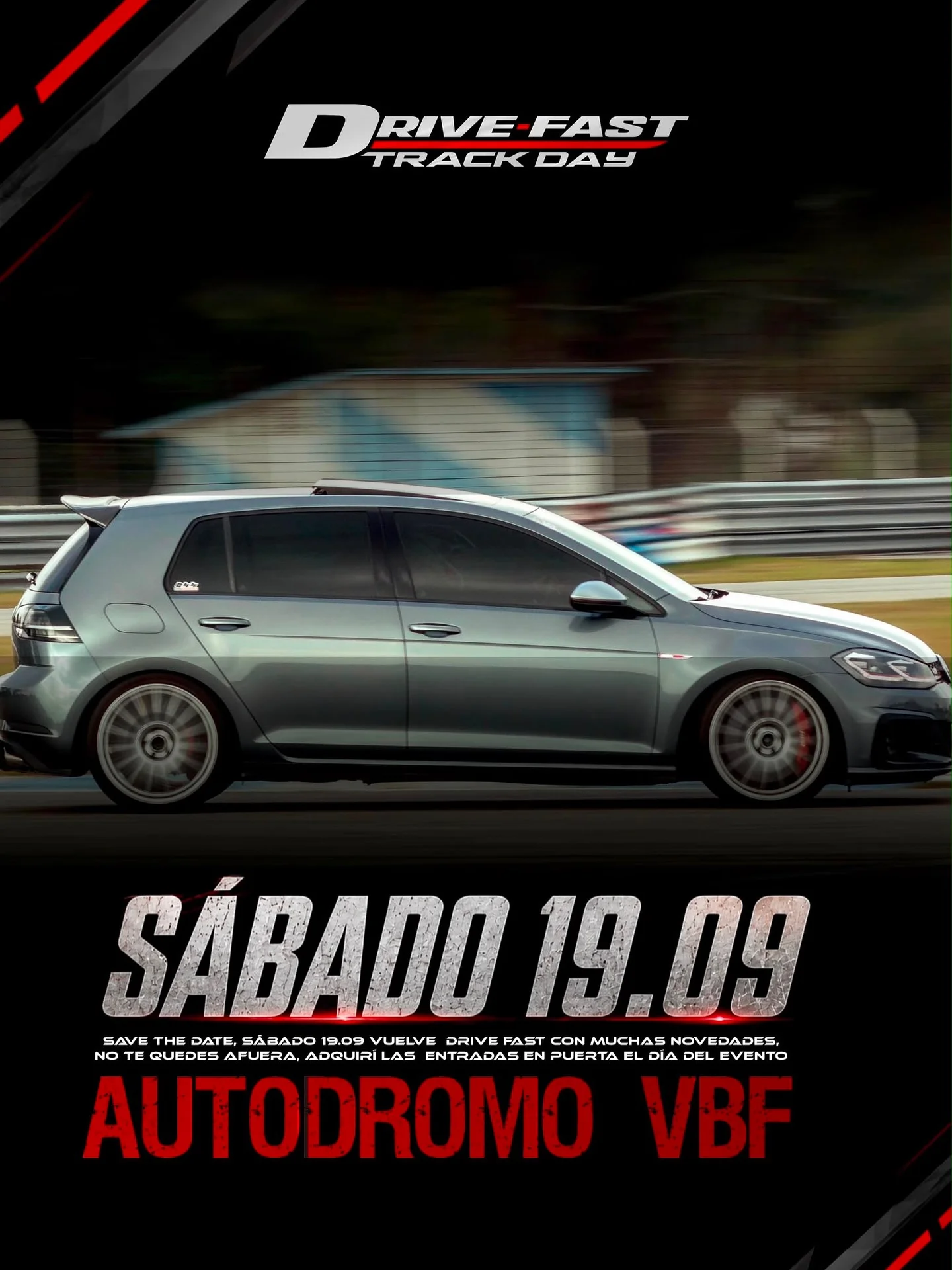 Drive Fast Track Day vuelve a El Pinar el sábado 19 de septiembre de 2026
