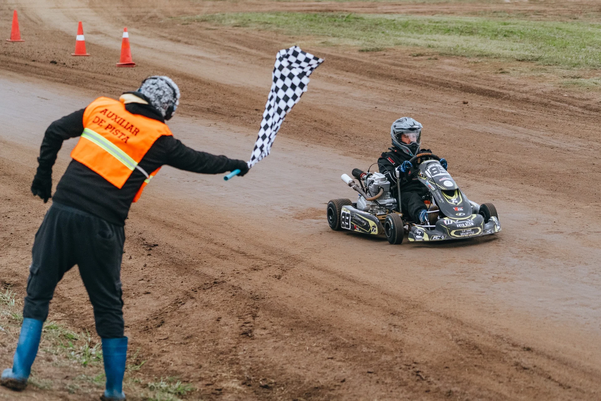 Karting de tierra en Maldonado: Villegas y Zunino ganaron en el GP Intendencia