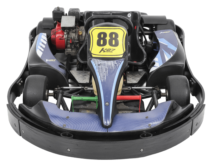 Kart GX160 5.5 HP — El kart más popular. Ideal para venir con tus amigos y vivir la emoción.