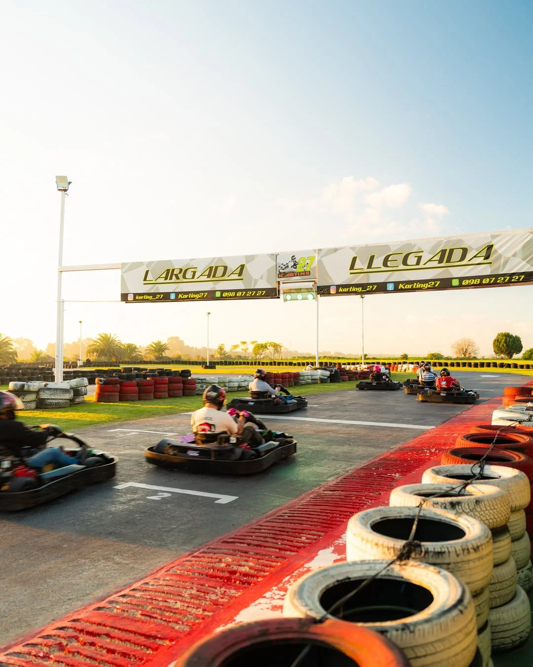 Largada Karting 27